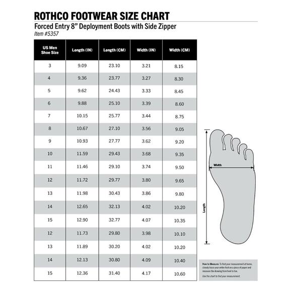 8" Desert Tan "Forced Entry" Deployment Boot - Side Zipper Work Boot 9R - Picture 6 of 6